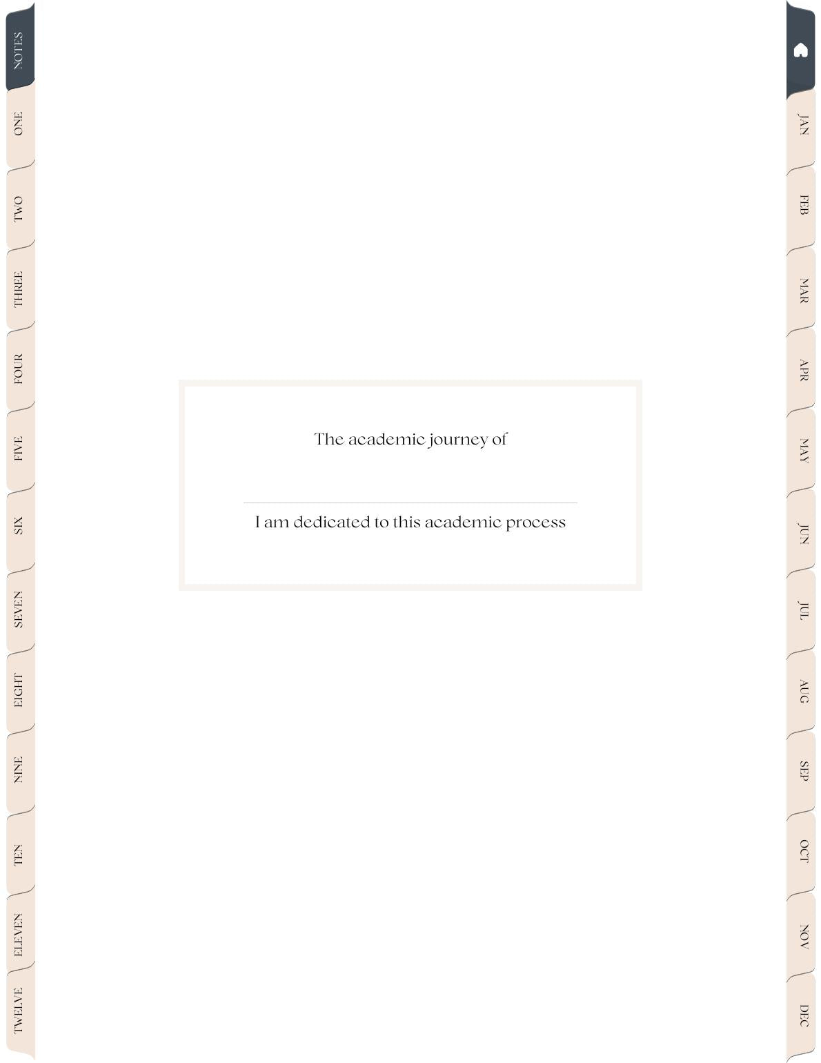 The Atlas Academic Planner