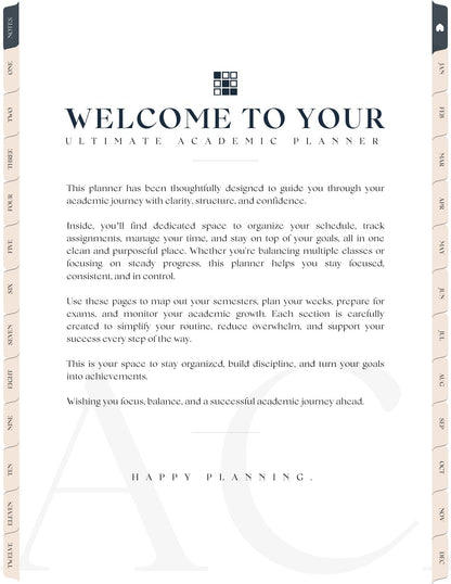 The Atlas Academic Planner